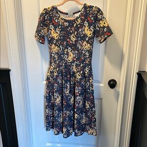 Floral Short Sleeve Dress